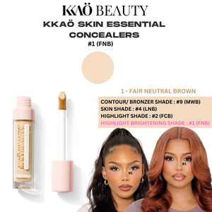 KKAÖ SKIN ESSENTIAL CONCEALERS 👑